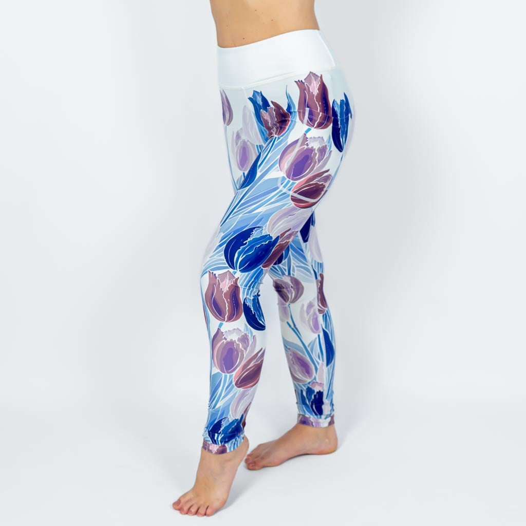 Deep Tulip Leggings