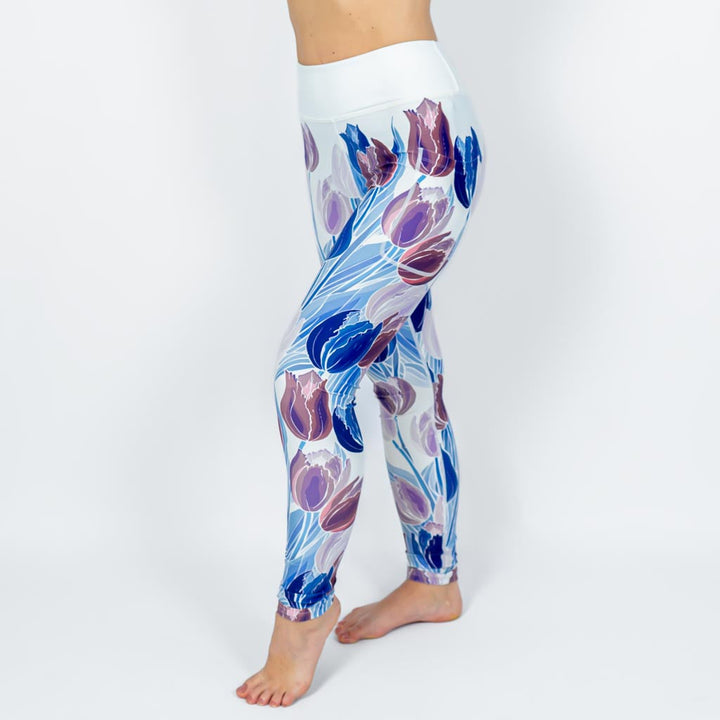 Deep Tulip Leggings
