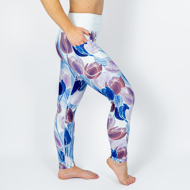 Deep Tulip Leggings