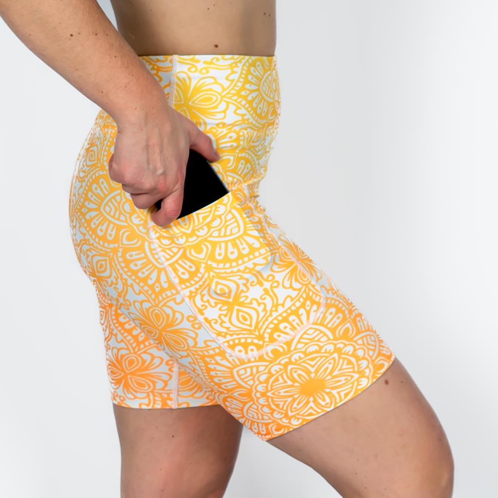 Maize Mandala Shorts