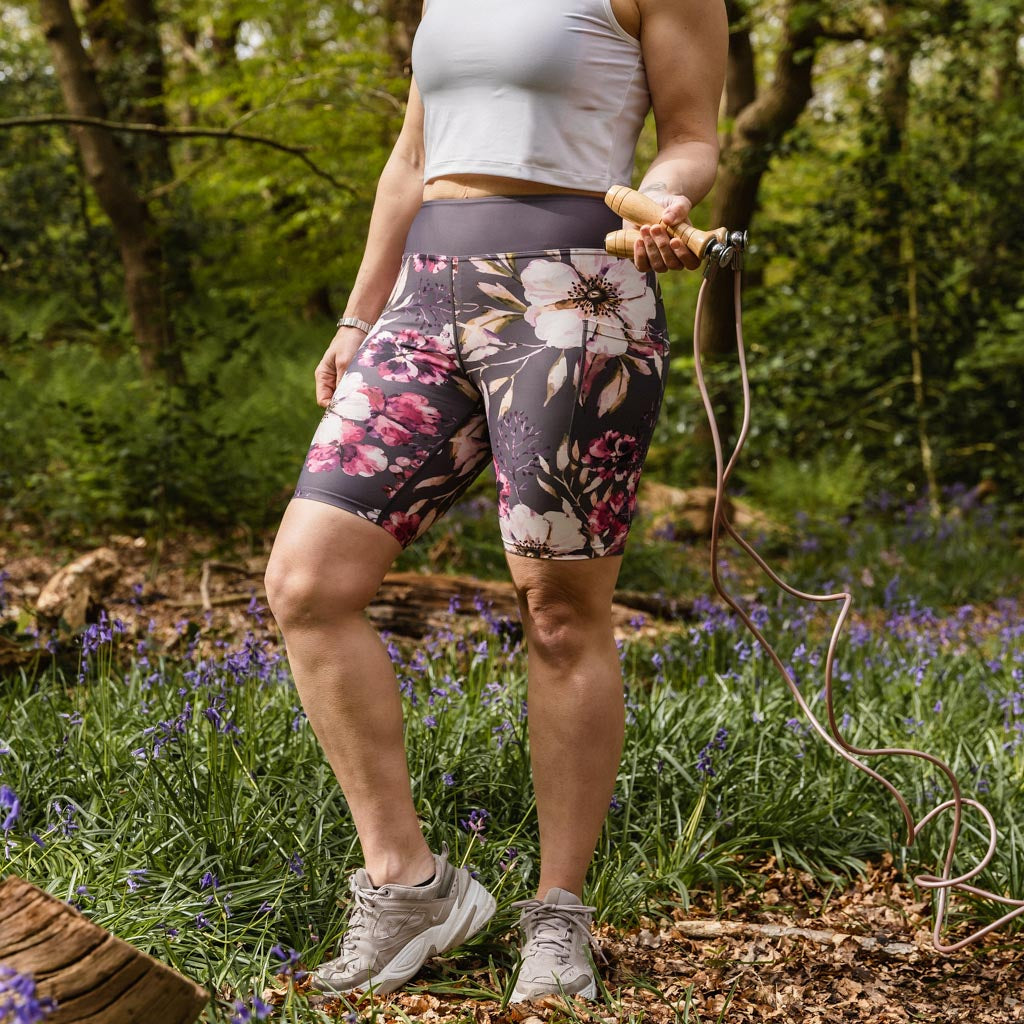 Pearly Floral Shorts