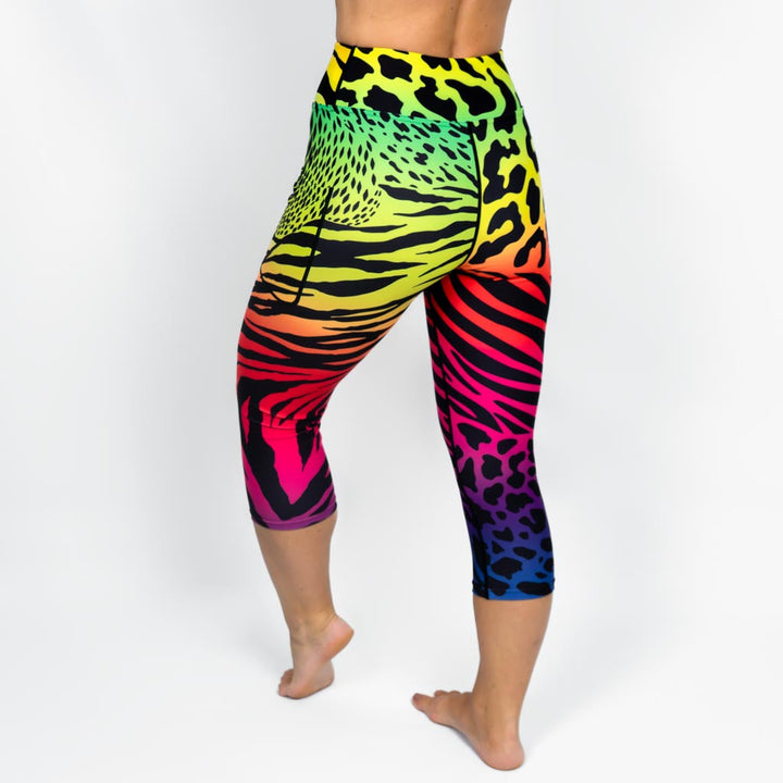 Signature Wild Rainbow Capri