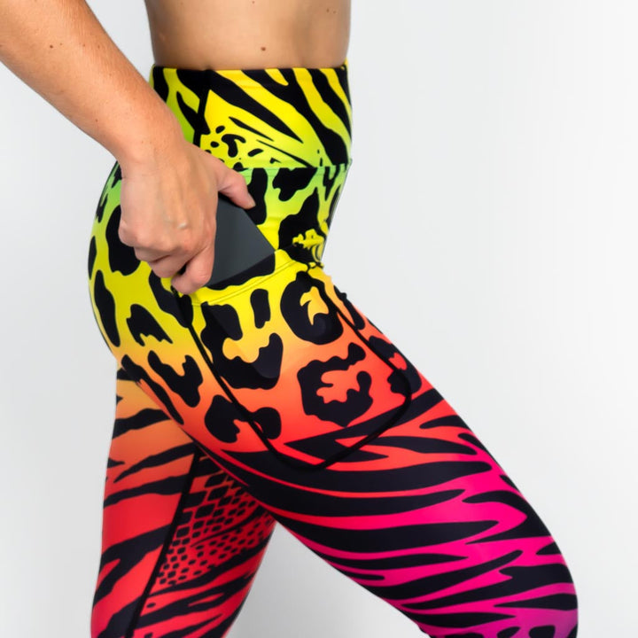 Signature Wild Rainbow Capri