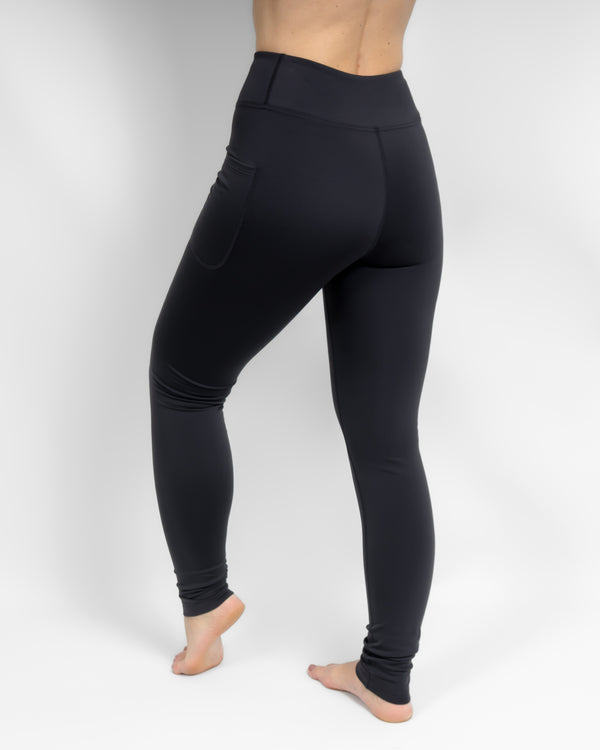 Aya Deep Grey Winter Leggings