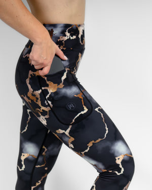 Aya Marble Winter Leggings