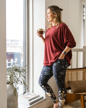 Signature Elegant Floral Leggings