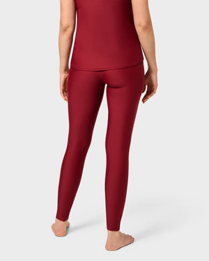 Signature Bordeaux Leggings