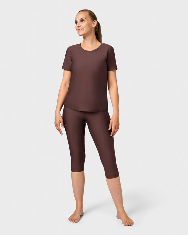 Signature Brown Capri