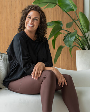 Signature Brown Leggings