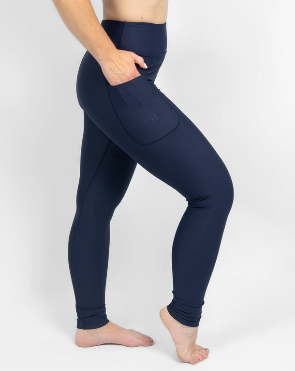Signature Deep Blue Leggings