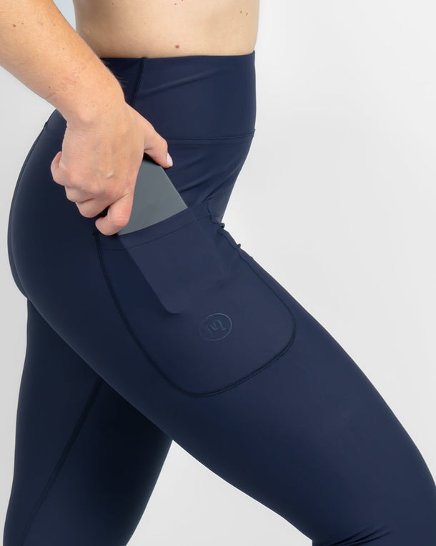 Signature Deep Blue Leggings