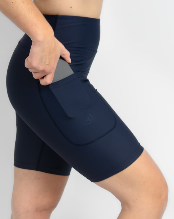 Signature Deep Blue Shorts