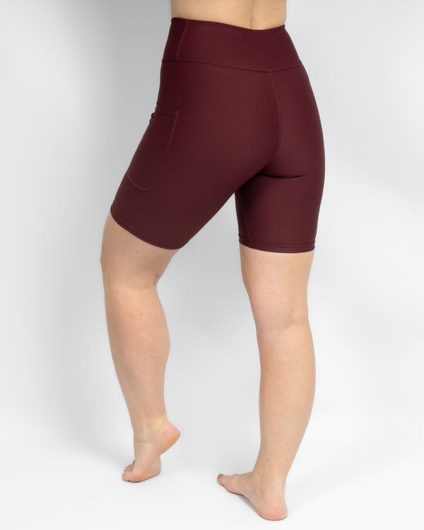 Signature Deep Bordeaux Shorts