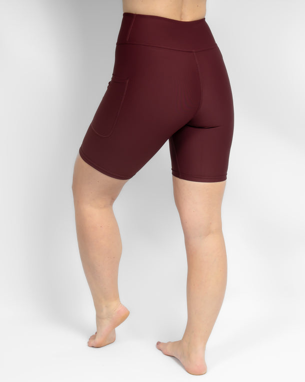 Signature Deep Bordeaux Shorts