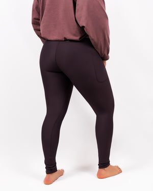 Signature Deep Plum Leggings