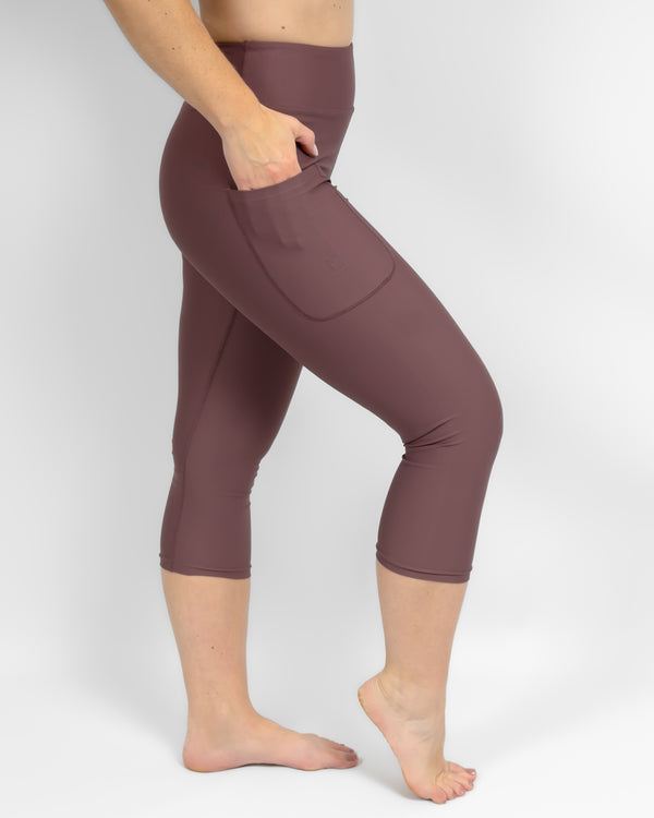 Signature Dusty Rose Capri