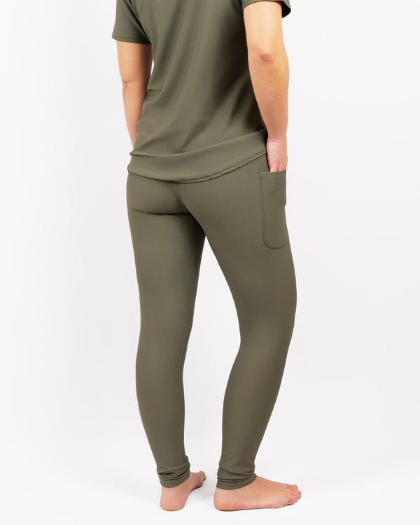 Signature Dusty Green Leggings