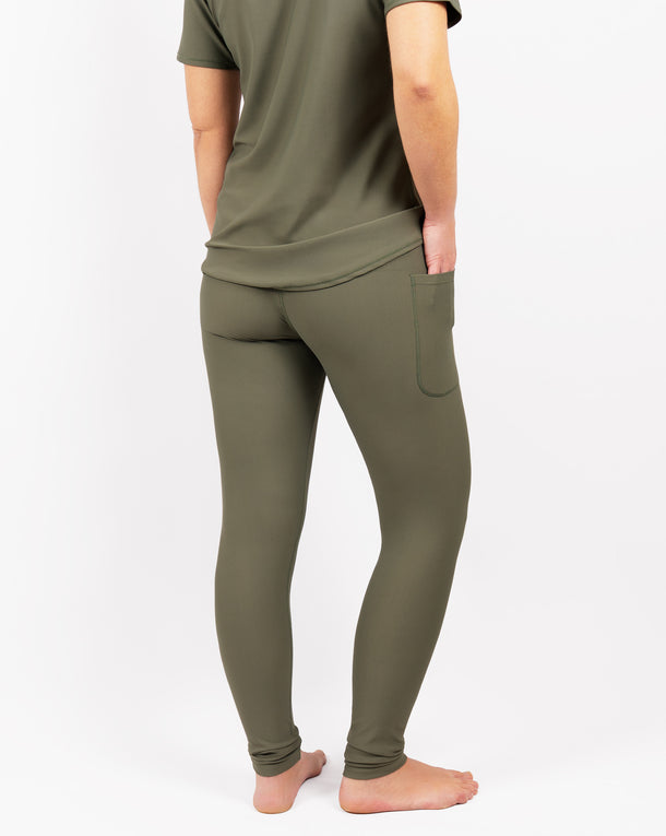 Signature Dusty Green Leggings