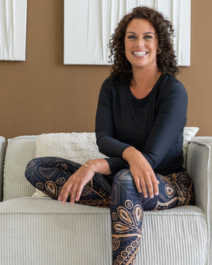 Signature Golden Mandala Leggings