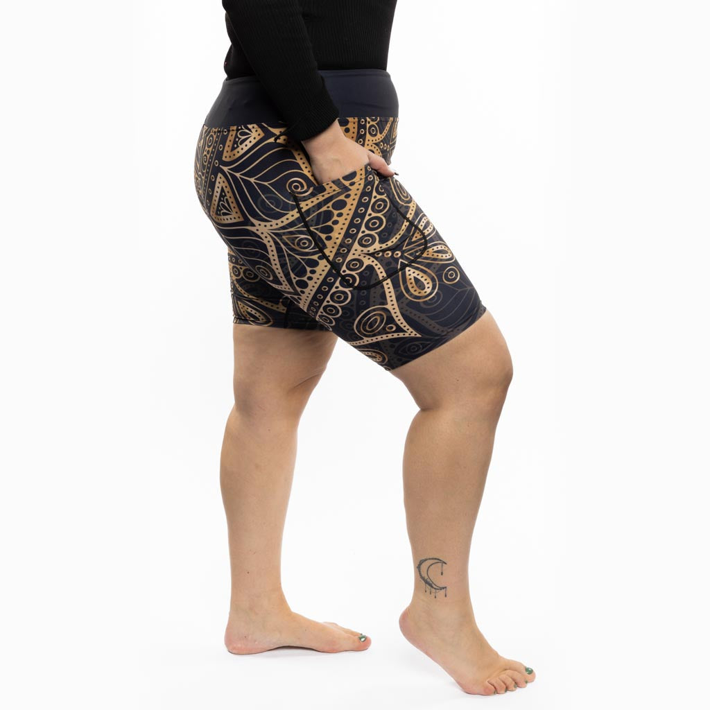 Signature Golden Mandala Shorts