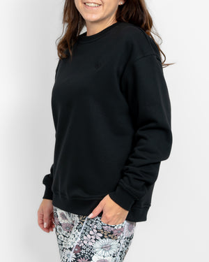 Ida Classic Black Sweatshirt