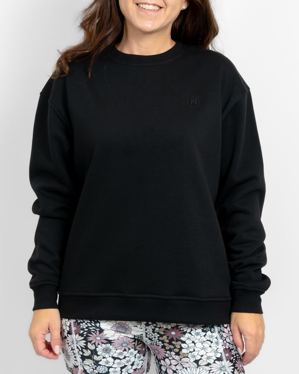 Ida Classic Black Sweatshirt