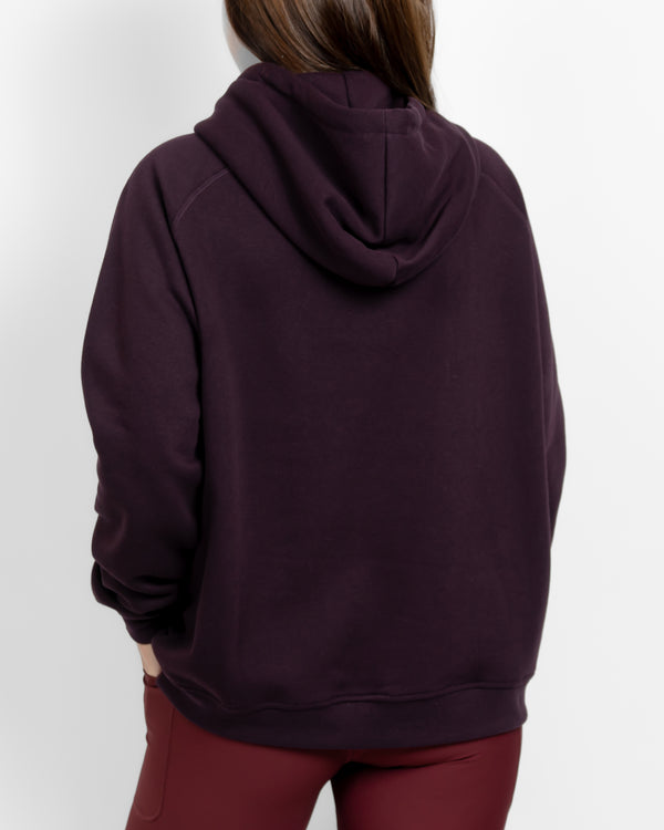 Ida Classic Deep Plum Hoodie