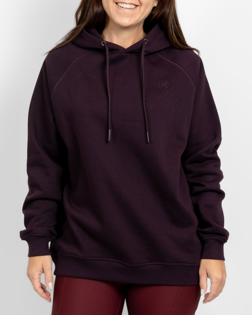 Ida Classic Deep Plum Hoodie