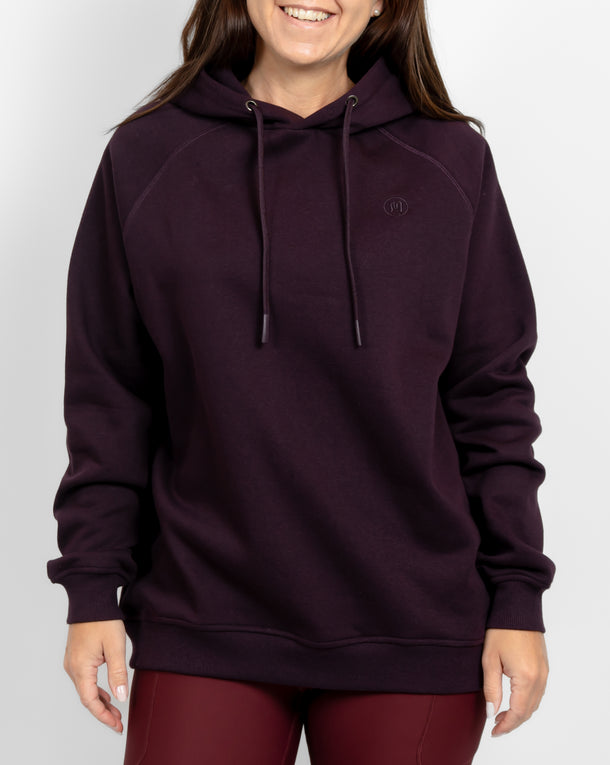 Ida Classic Deep Plum Hoodie