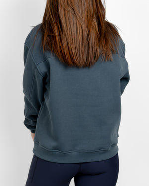 Ida Classic Dusty Blue Sweatshirt