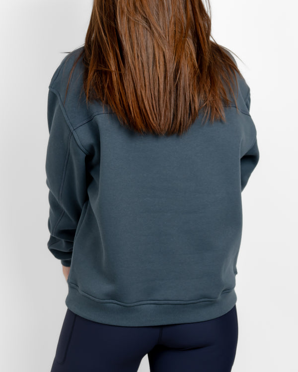 Ida Classic Dusty Blue Sweatshirt