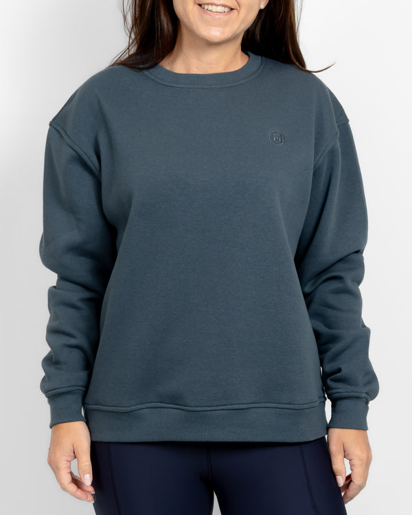Ida Classic Dusty Blue Sweatshirt