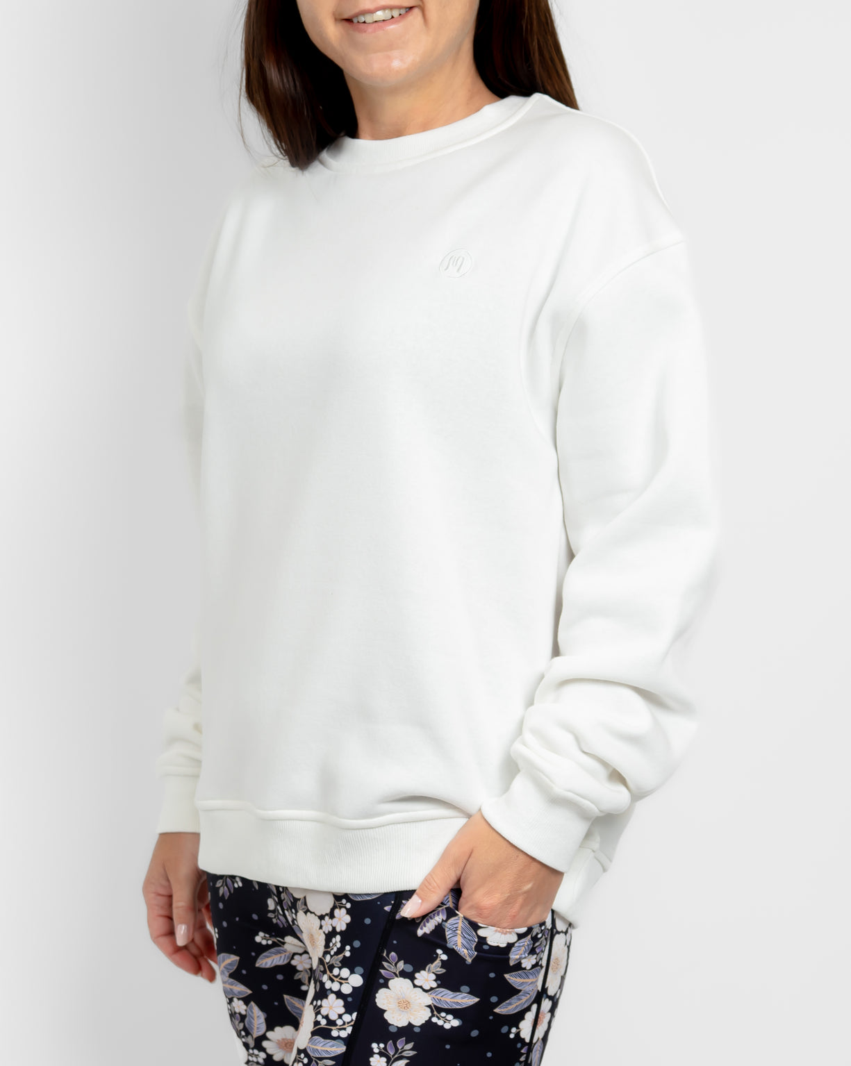 Ida Classic Off-White Sweatshirt