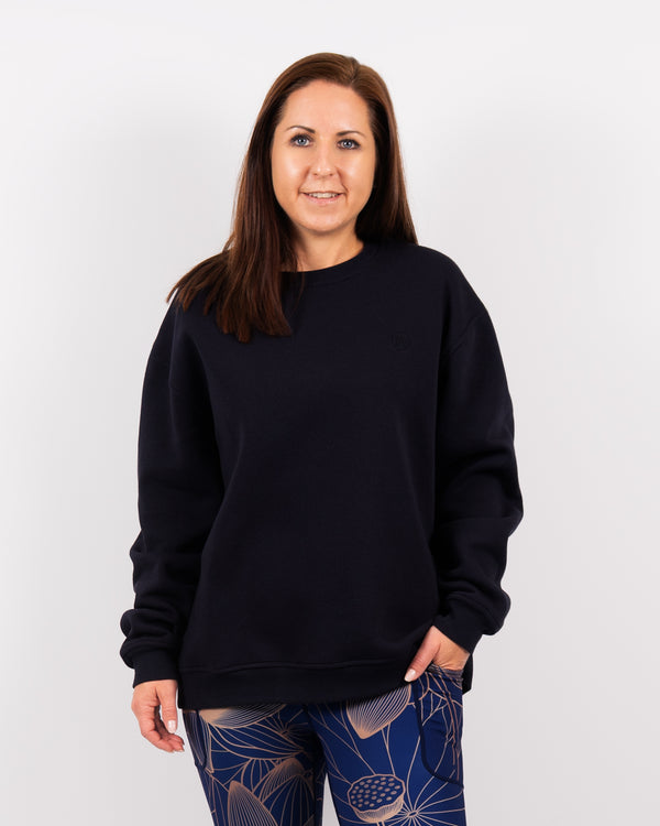 Ida Classic Deep Blue Sweatshirt