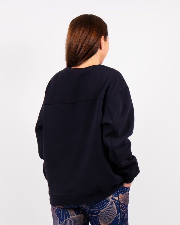 Ida Classic Deep Blue Sweatshirt