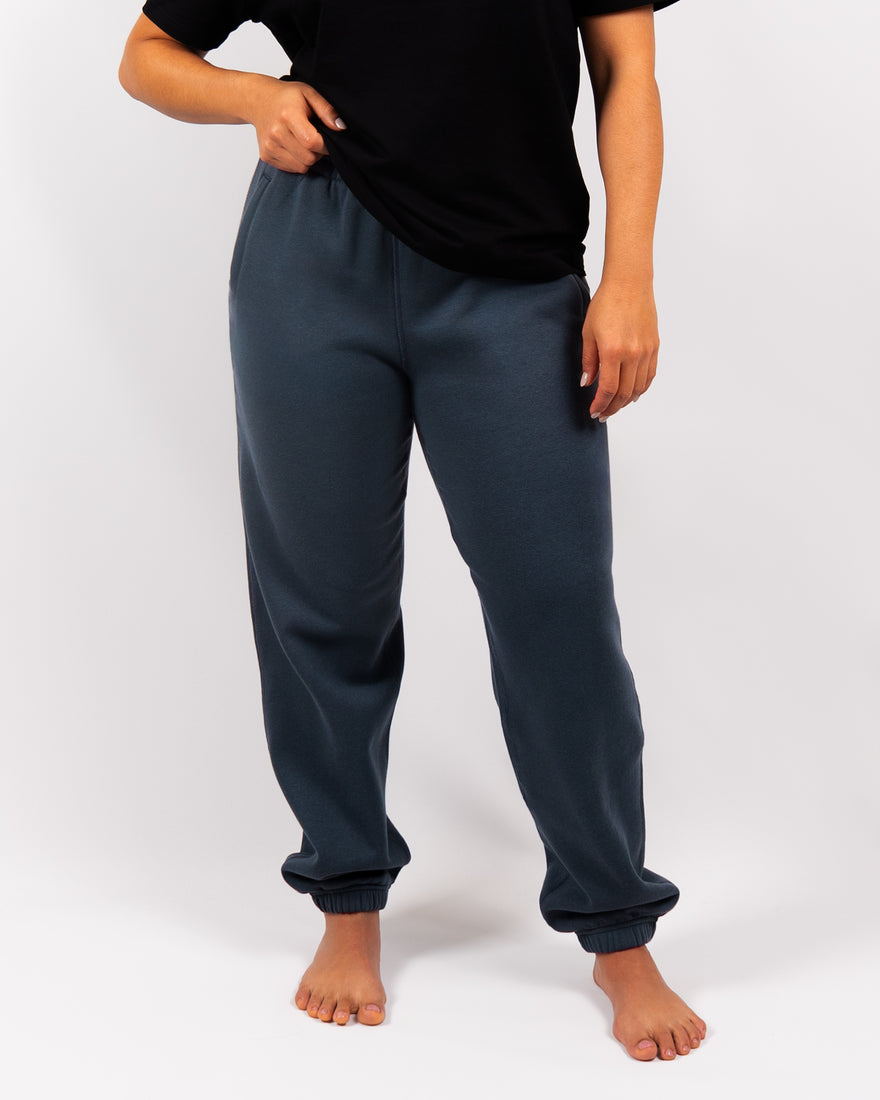 Ida Classic Dusty Blue Sweatpants