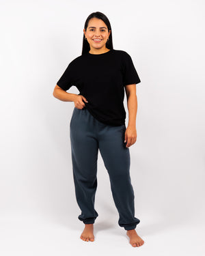 Ida Classic Dusty Blue Sweatpants