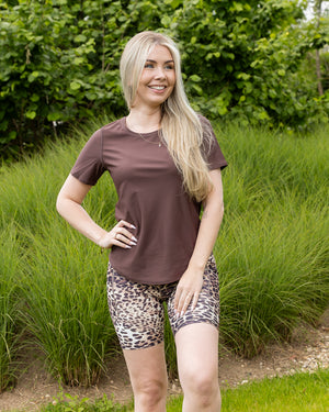 Signature Leopard Shorts