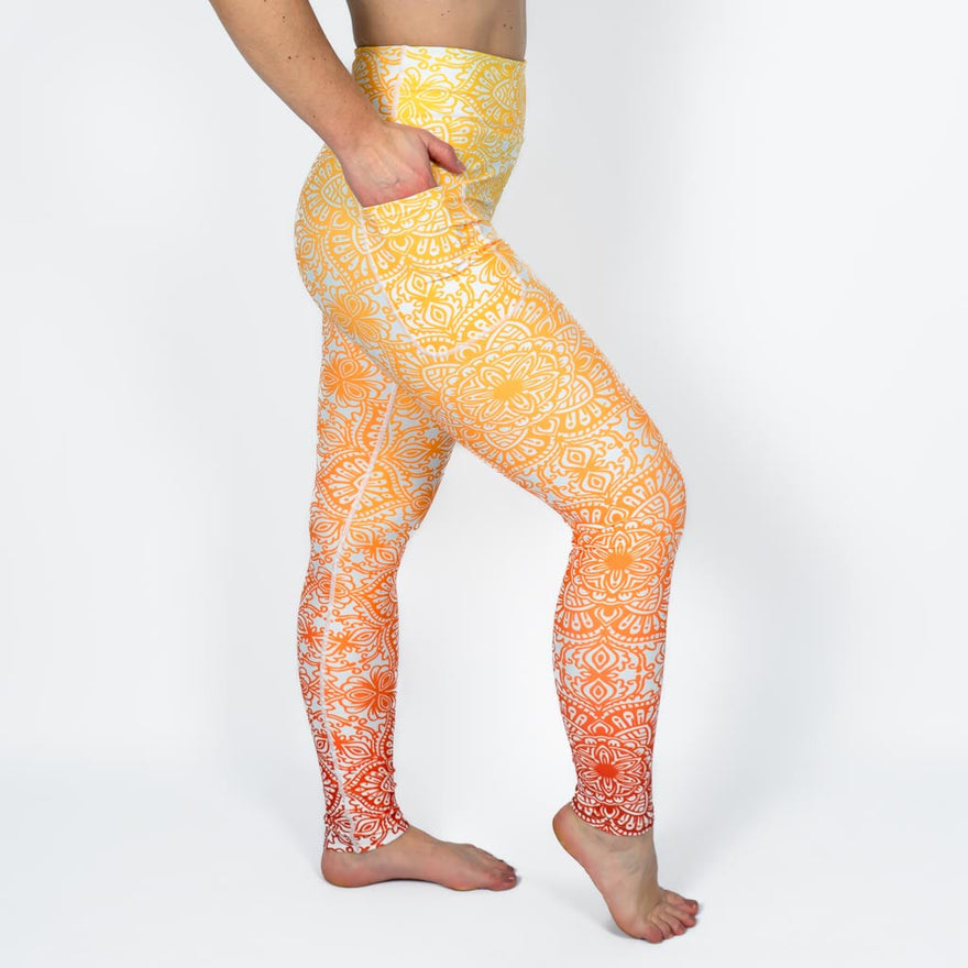 Maize Mandala Leggings