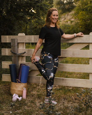 Signature Marble Leggings