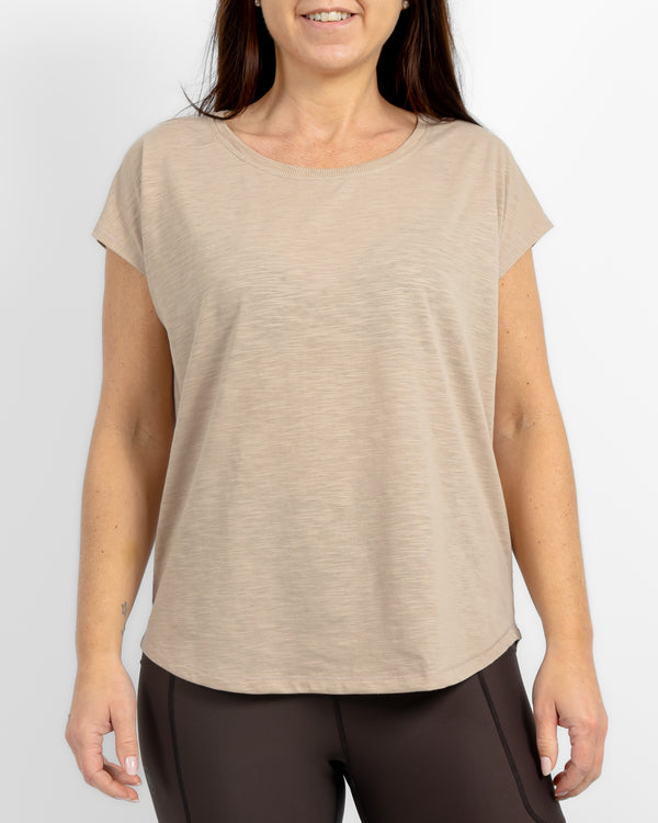 Marley Relaxed Beige T-Shirt