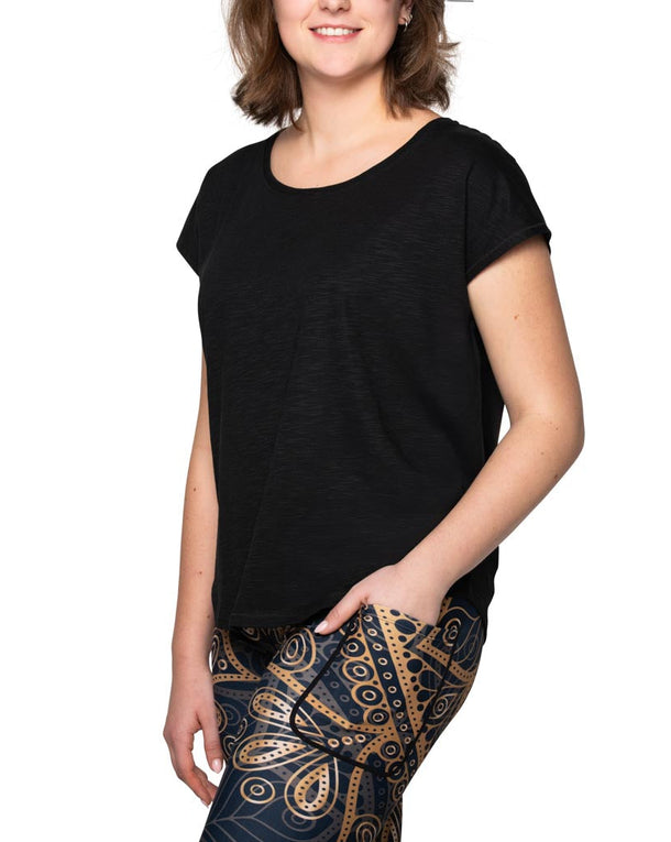 Marley Relaxed Black T-Shirt