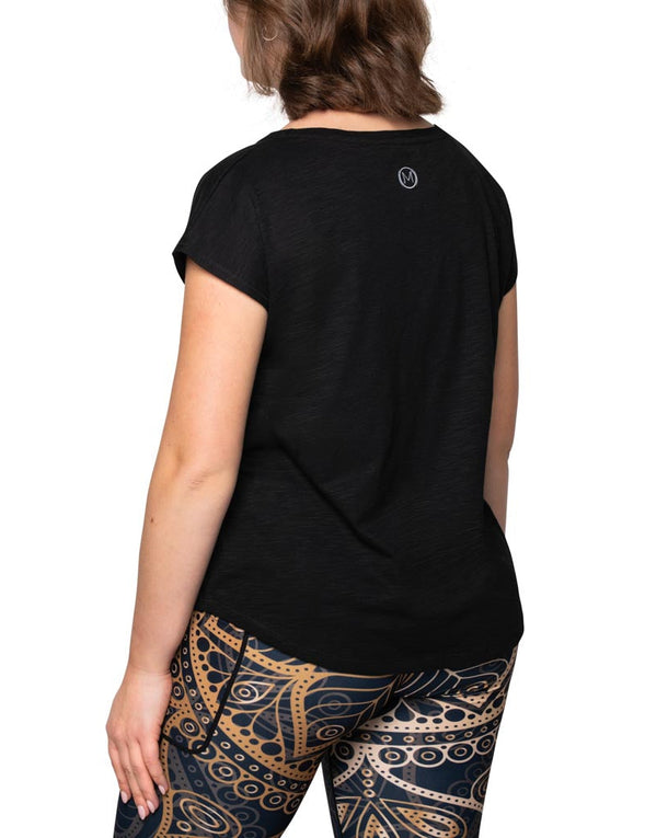 Marley Relaxed Black T-Shirt