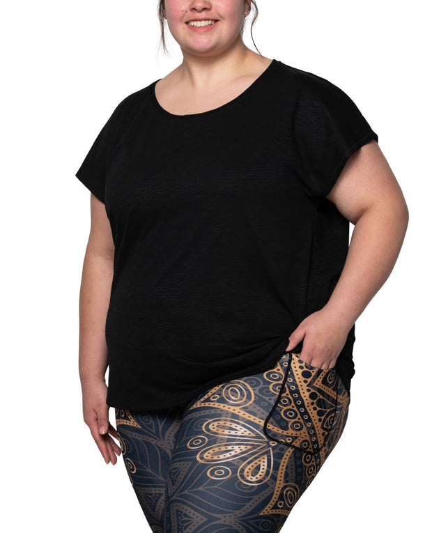 Marley Relaxed Black T-Shirt