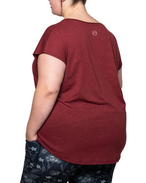 Marley Relaxed Bordeaux T-Shirt