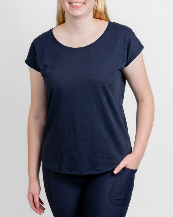 Marley Relaxed Deep Blue T-Shirt