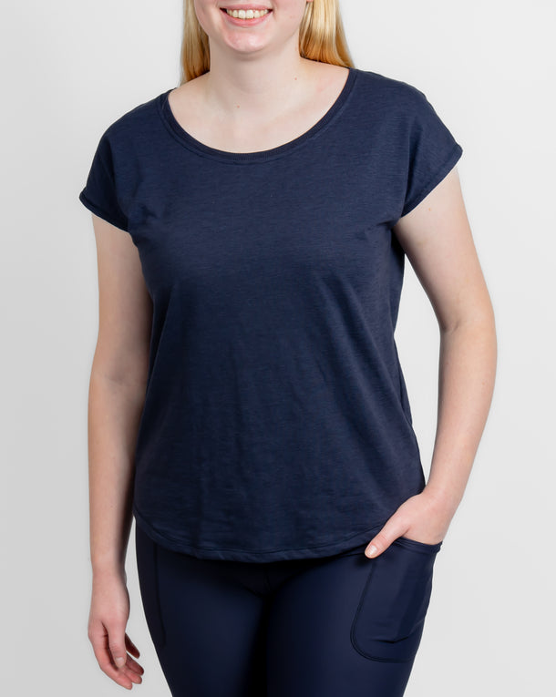 Marley Relaxed Deep Blue T-Shirt
