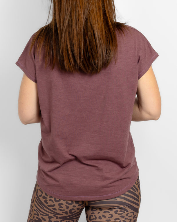 Marley Relaxed Dusty Rose T-Shirt