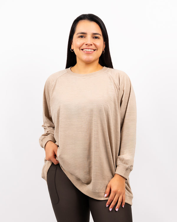 Marley Relaxed Beige Shirt