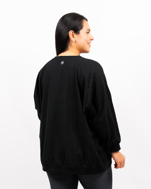 Marley Relaxed Black Shirt